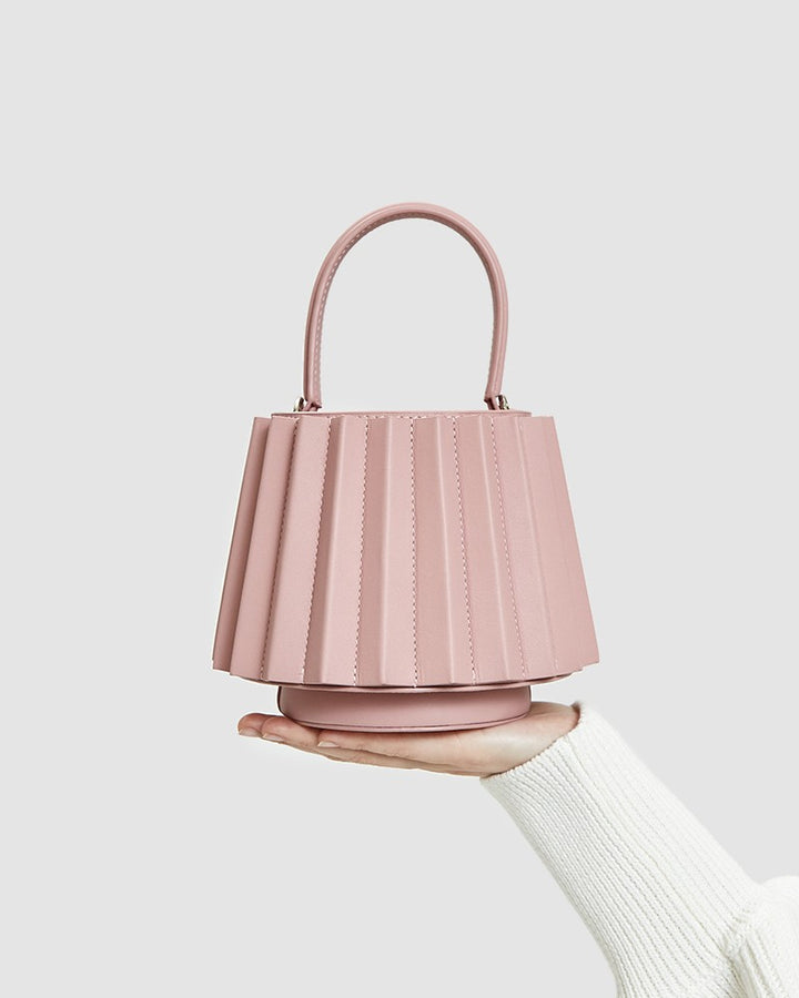 Mini Pleated Lantern Bag